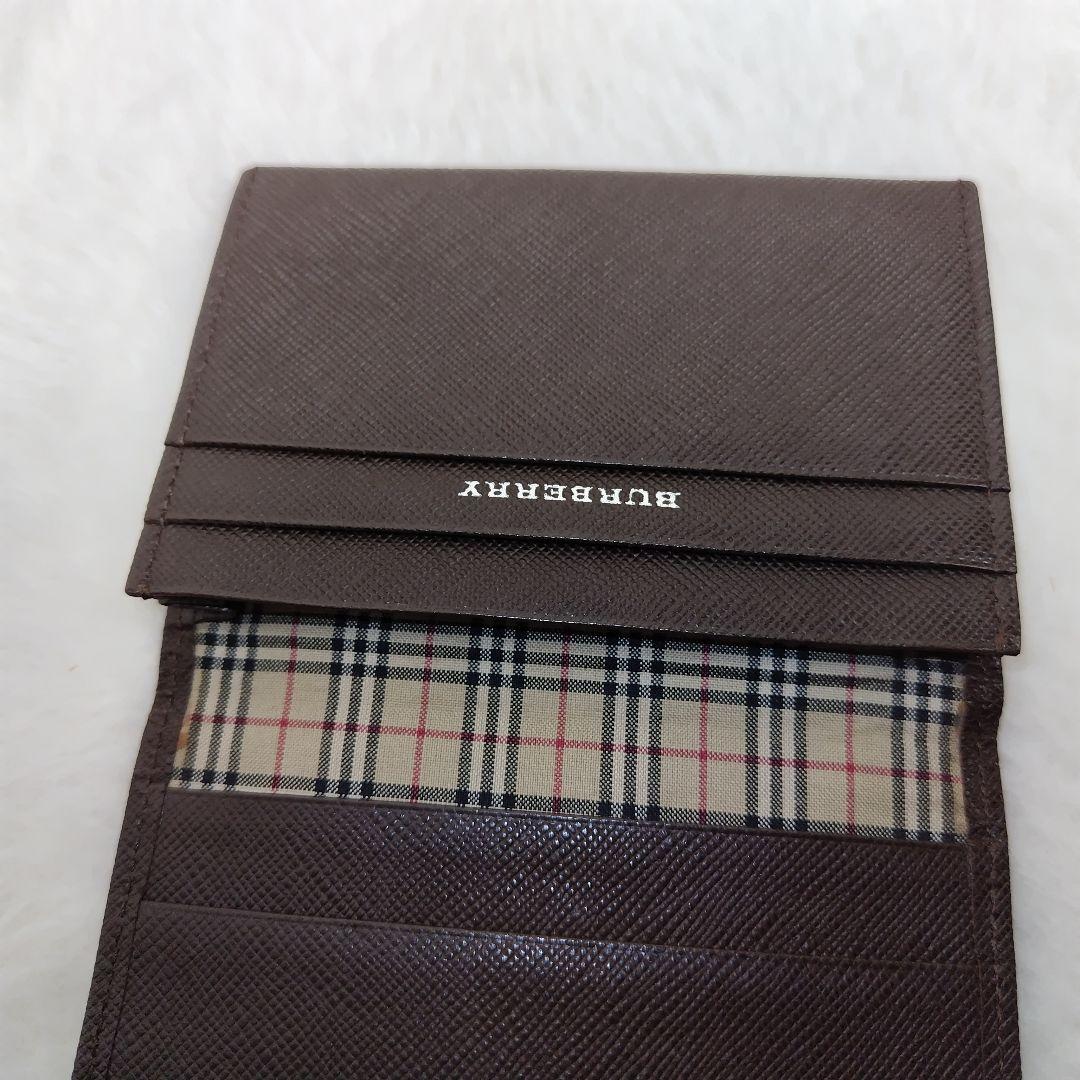 ✨美品✨　BURBBERY カードケース　ノバチェック パスケース　名刺入れ