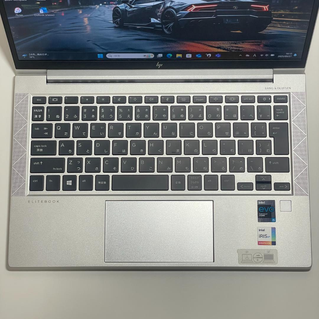 第11世代 i5 EliteBook 830G8 HP 薄型軽量 K58