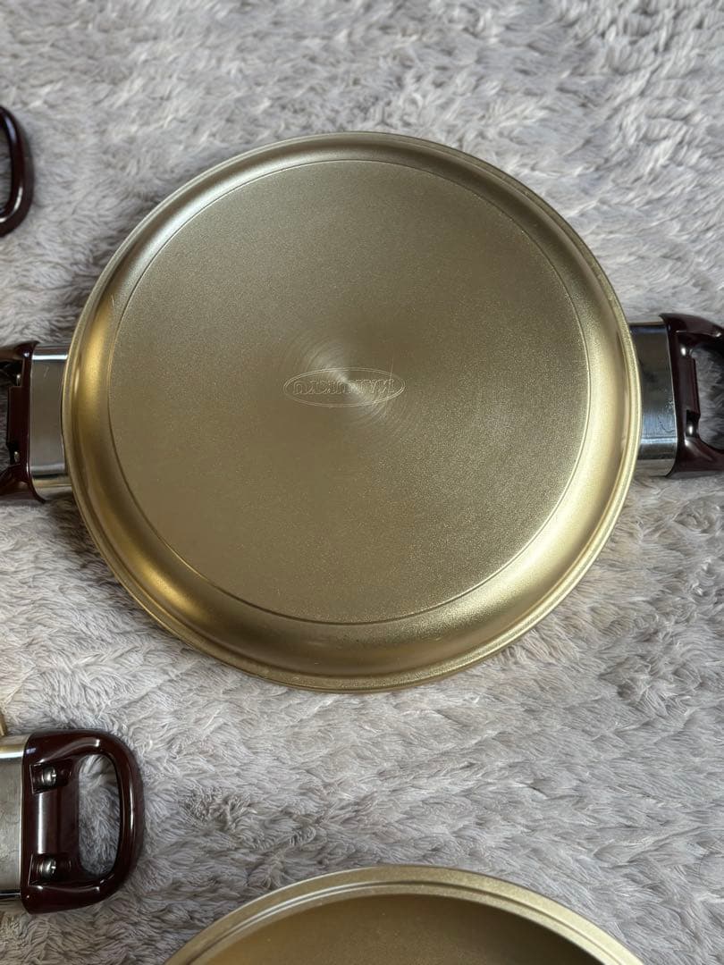 マル球産業　鍋セット　ゴールドシリーズ　ＩＨ対応