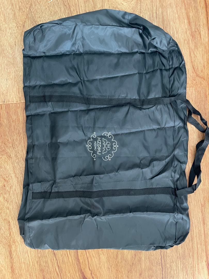 HZDMJ 折りたたみベビーベッド カーキ