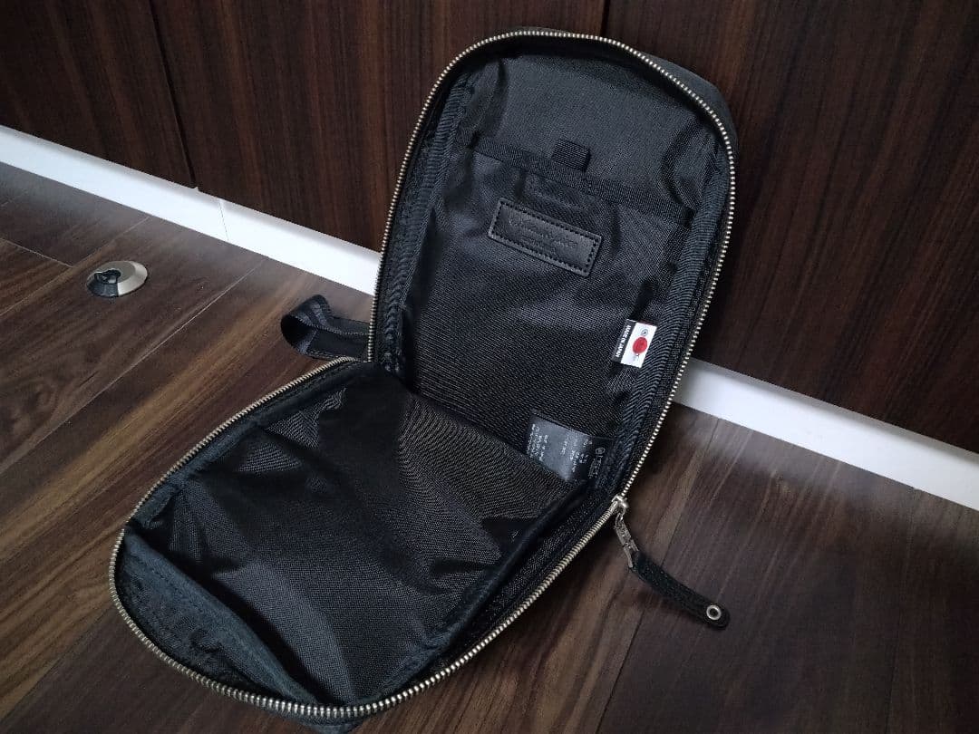 master-piece Density ショルダー スリング バッグ 黒