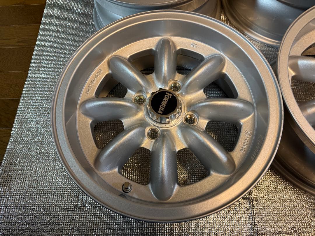 FORMULA ONE 15インチ6.5JET18 7J ET0 4穴114.3