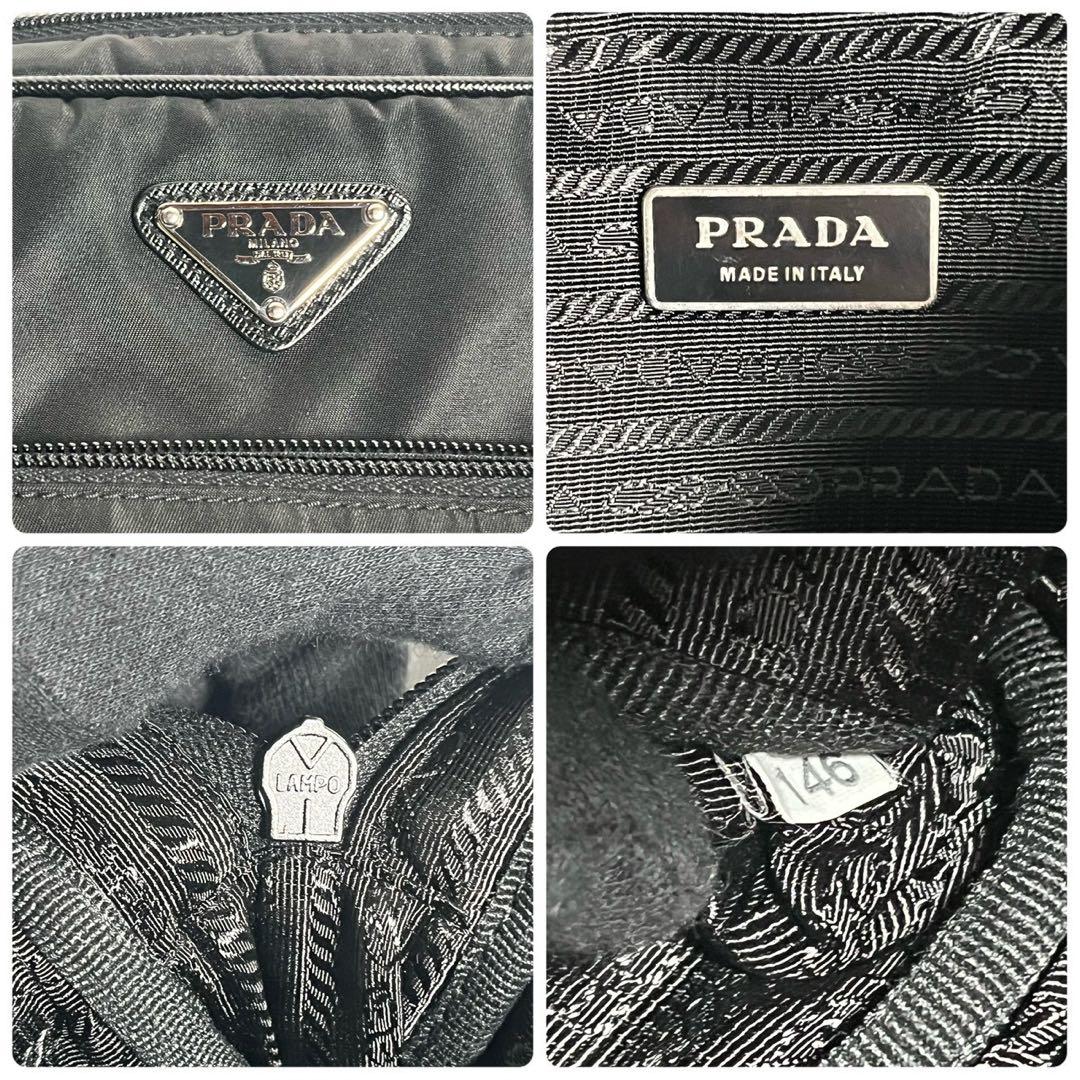 【現行型・未使用に近い】プラダ ビジネスバッグ サフィアーノレザー Gカード付き