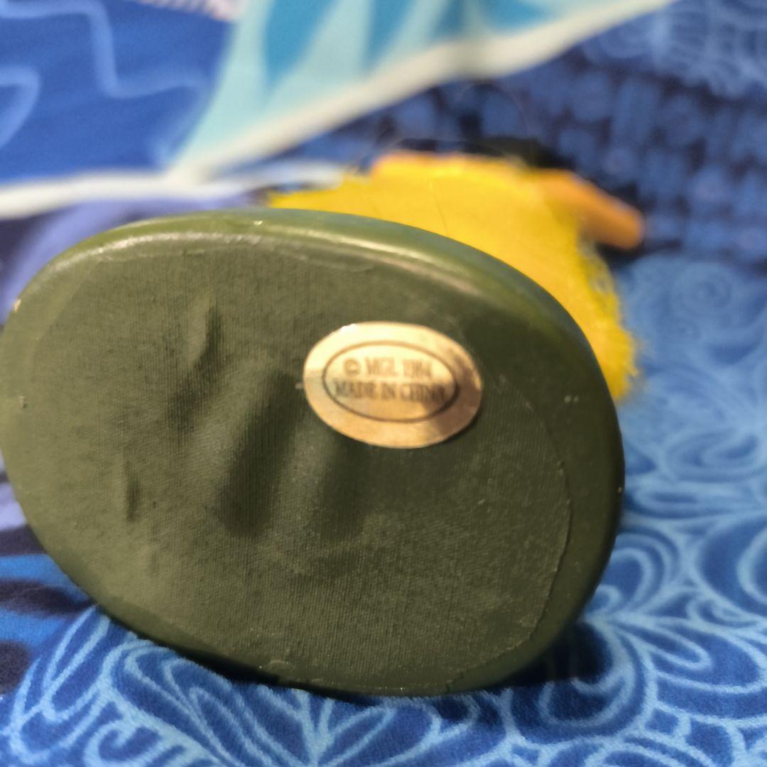 ハワイアン フラダンス人形　ハンズアップ黄色　レトロ