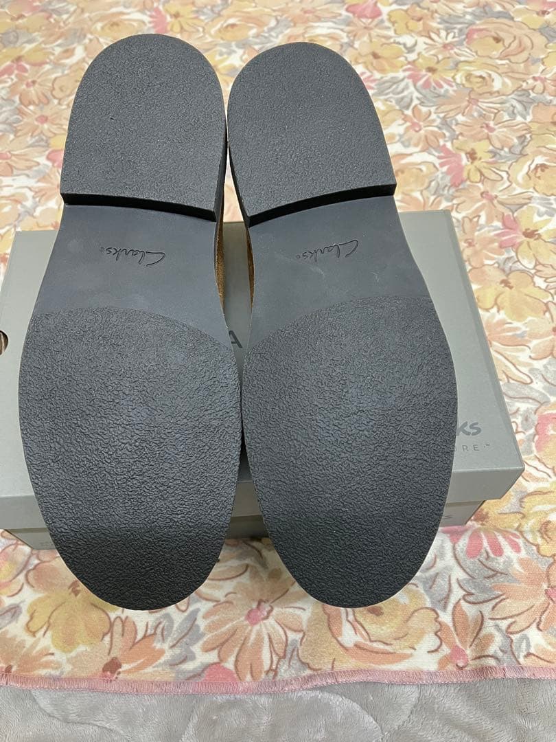 Clarks スエード ブラウン デザートブーツ