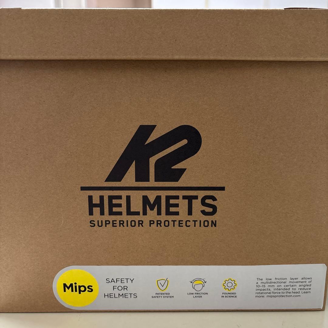 【新品未使用】K2 DIVERSION MIPS BLACK L/XLヘルメット