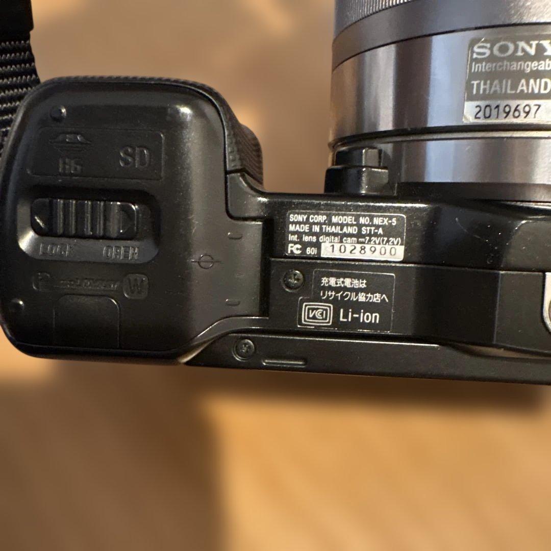sony 一眼レフ　アルファ　α nex 5 セット