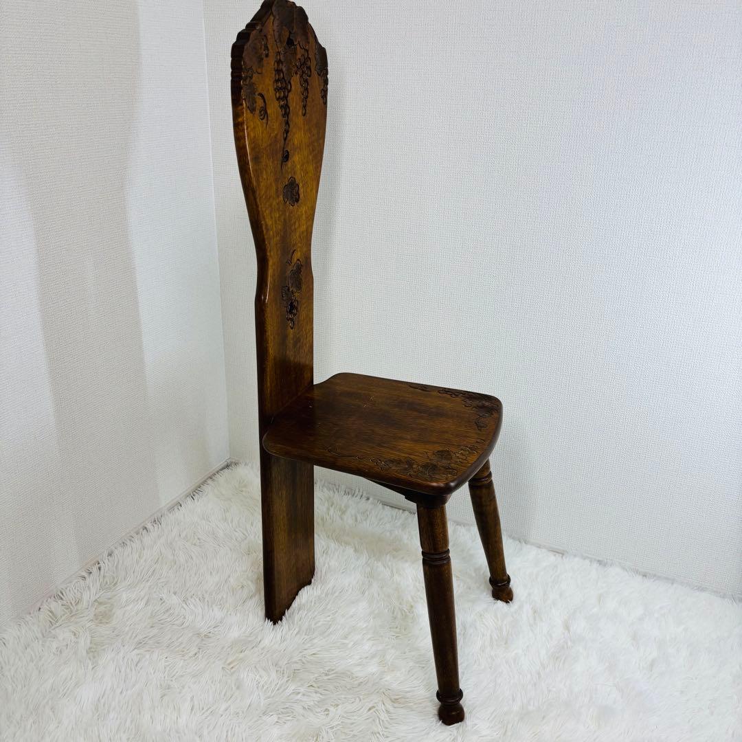 D&A YOSHIKAWA 花台 葡萄 グレープ アンティーク 木製