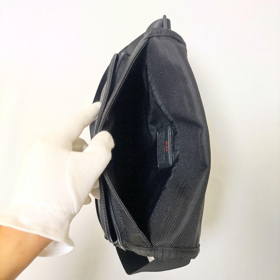 TUMI 22105DH Alpha ショルダーバッグ ボディバッグ 黒 未使用