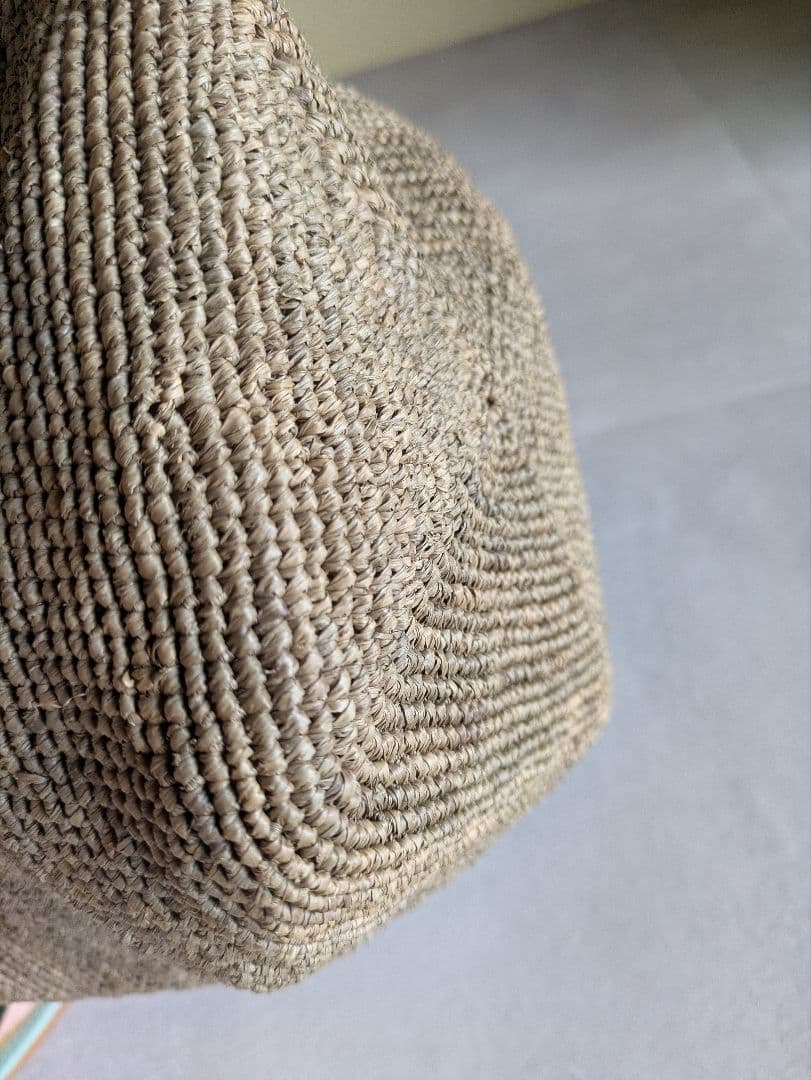 【再販】　ヨーガンレール　ラフィアバッグ