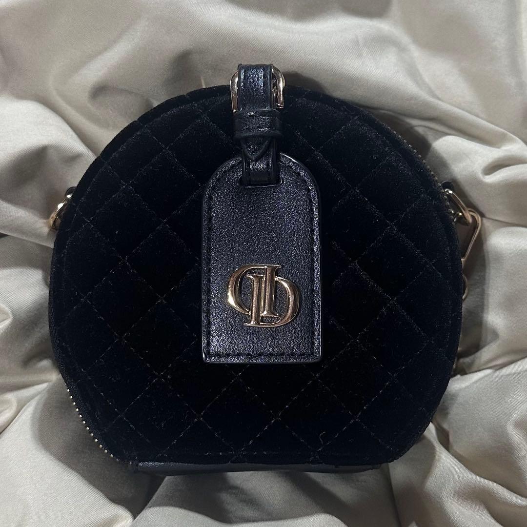 Darich ベロアサークルミニマムバッグ