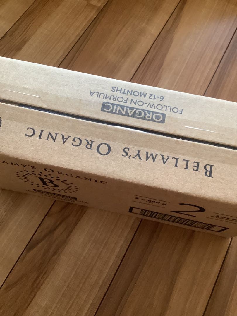 Bellamy’sベラミーズ・オーガニック牛の粉ミルクStep2 (6ヶ月)3缶