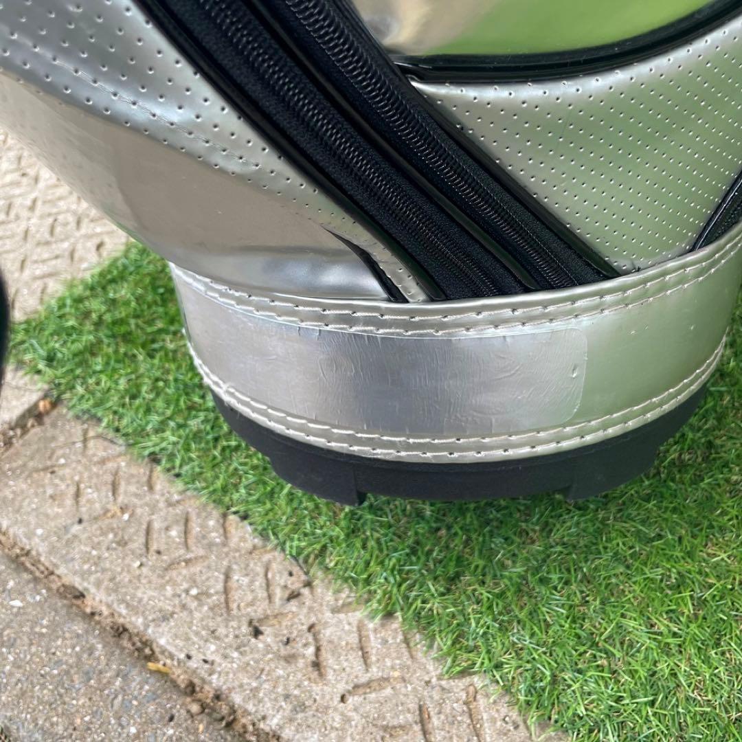 PUMA プーマ 9.0型 スタッフ キャディバッグ 5分割 (SILVER)