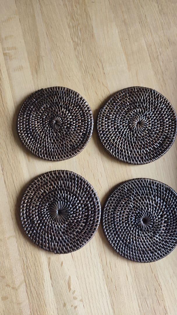 アシタバ　バリ　ランチョンマット　コースター　4枚セット