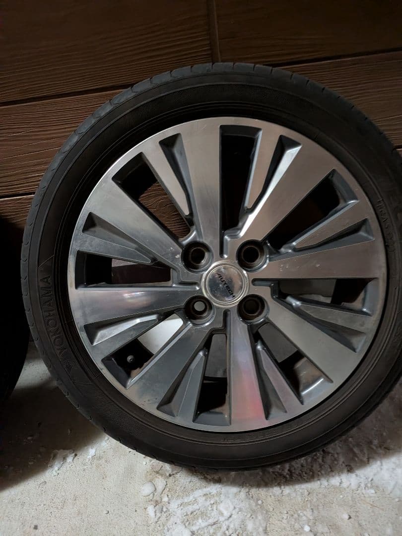 オーテック　15インチ アルミホイール タイヤセット