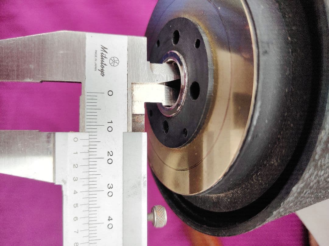 希少.旧車・OBA 35∅ ウッドステアリング 　ITALAN MADE