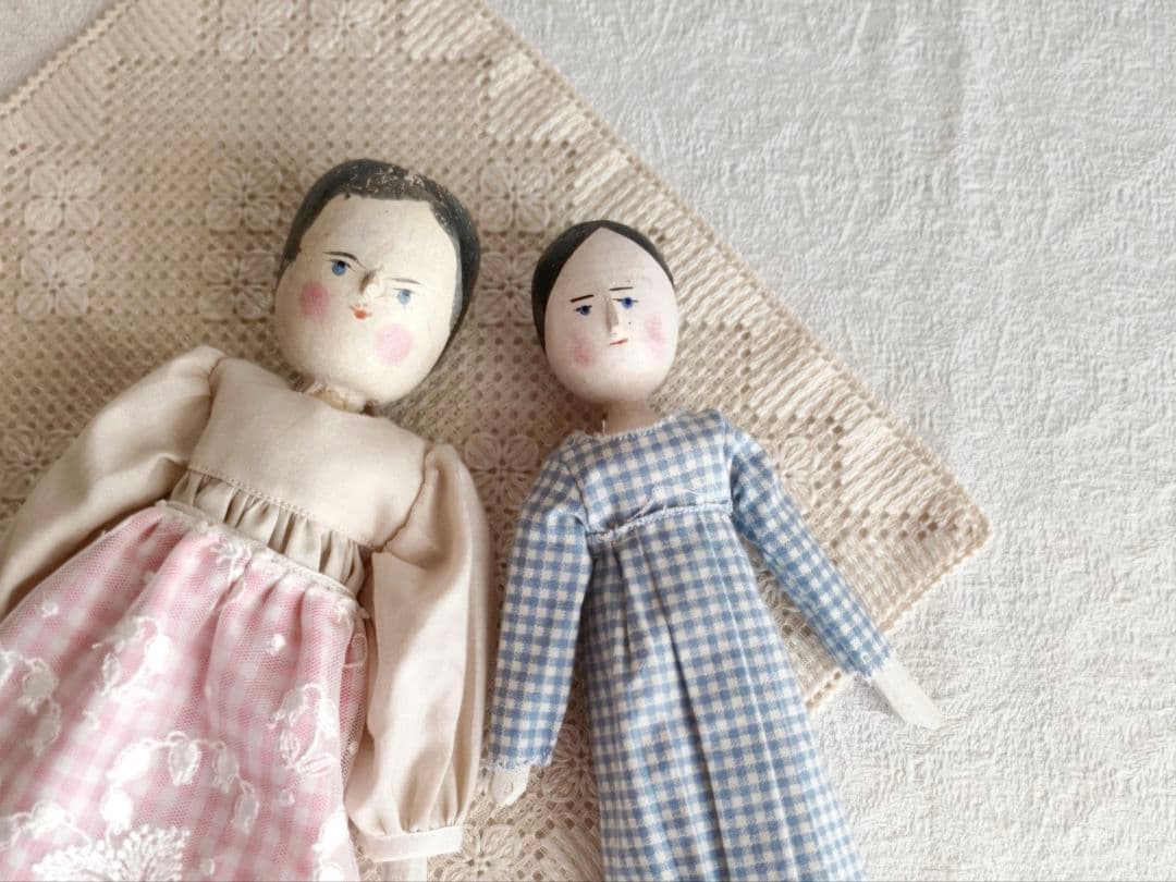 * antique doll ୨୧ .·*° アンティーク ペグドール