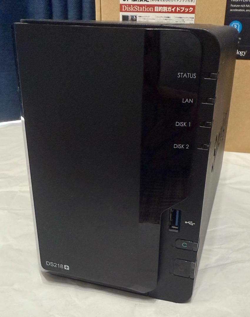 Synology DiskStation DS218+ NAS★メモリ16GB