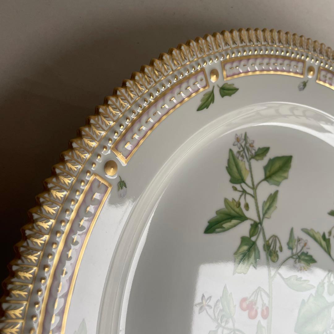 新品未使用 ロイヤルコペンハーゲン　フローラダニカ　大皿　プレート 35.5cm