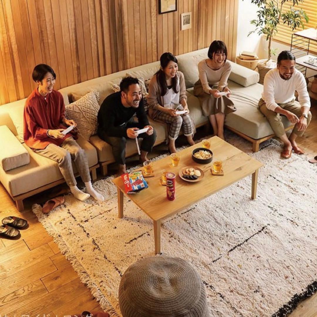 リセノ SIEVE rect unit sofa カウチセット ベージュ