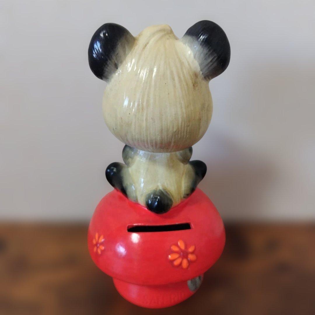 《希少》SANRIO ホールマーク パンダ 貯金箱 昭和レトロ