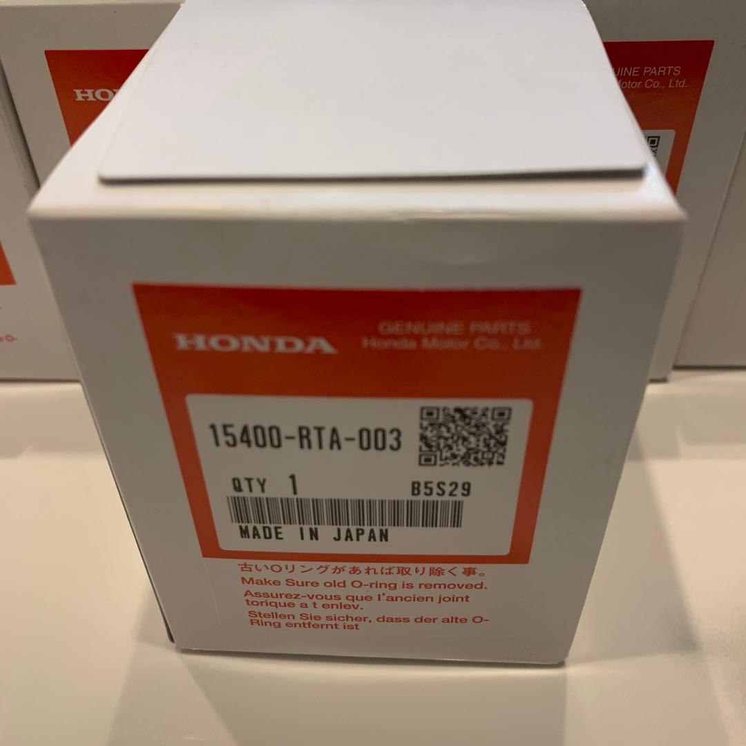 HONDA純正　オイルフィルター 15400-RTA-003 12個　新品