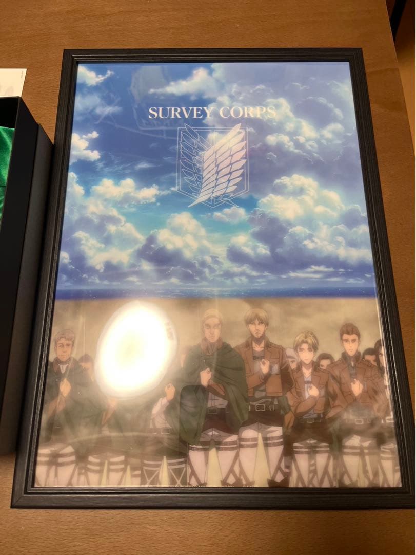 進撃の巨人　ウイスキー　一番くじ　ポスター