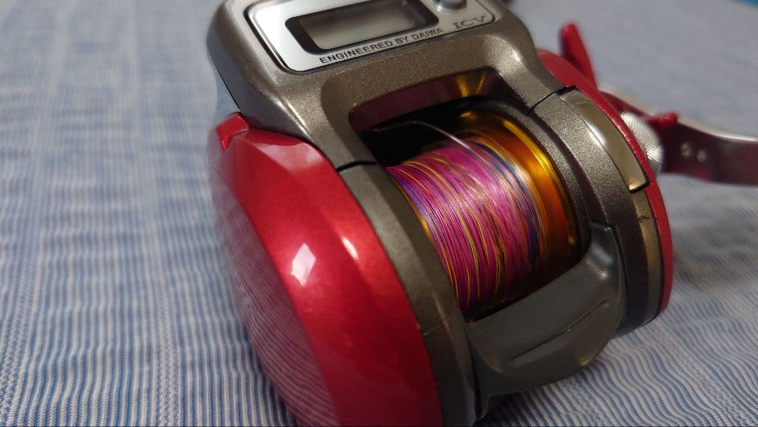 船釣り　両軸リール　DAIWA　イッツICV150WL　タイラバ　ライトジギング
