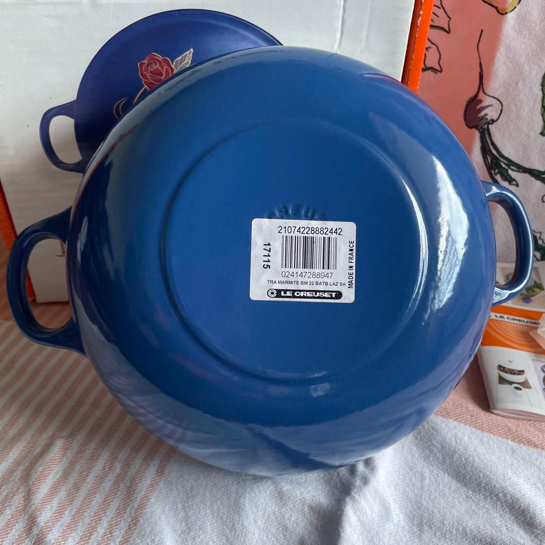 ルクルーゼ マルミット 22㎝ 『美女と野獣』Beauty &The Beast