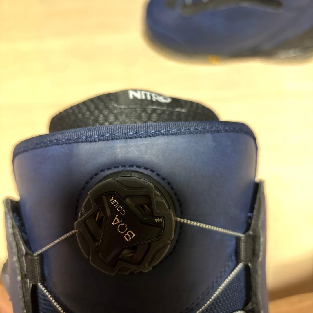 定価半額以下2回のみ使用 NITRO CHASE BOA 27.5cm ネイビー