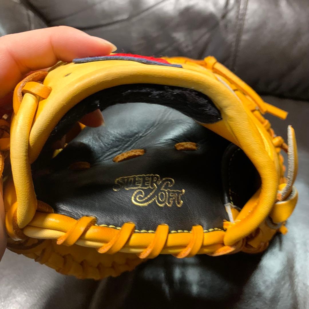 ミズノ　ビクトリーステージ　軟式ファーストミット