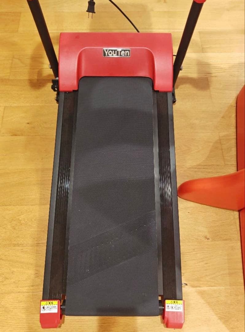 YouTen ユーテン　電動ルームランナー YT-SHM8 ブラック＆レッド