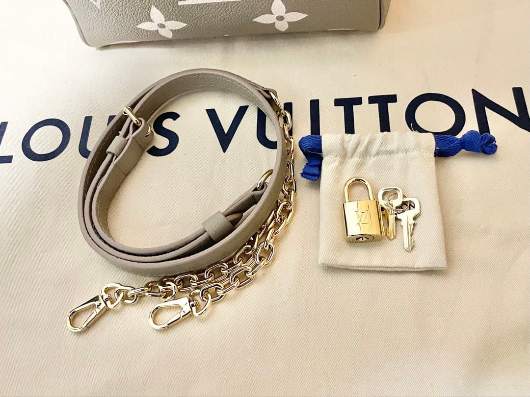 RFID 正規品 ルイヴィトン スピーディ20 アンプラント バンドリエール