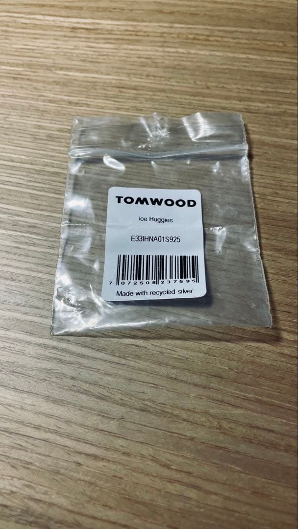 【値下げ中4000円程】TOMWOOD シルバーピアス(両耳用)
