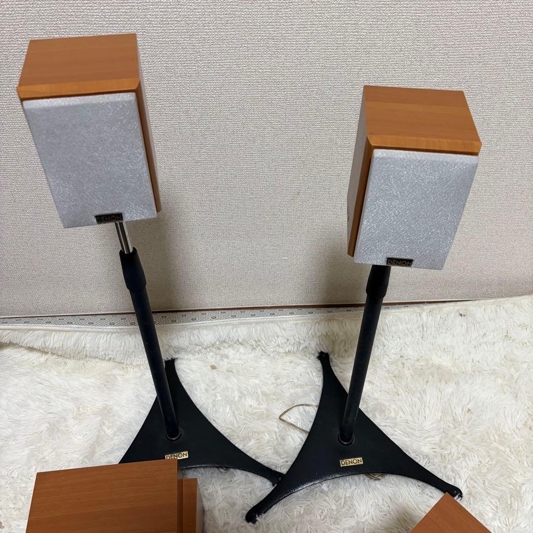 DENON サブウーファースピーカー DHT-300　スタンド付き