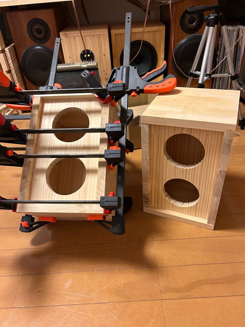自作スピーカー フルレンジ パッシブラジエーター搭載型