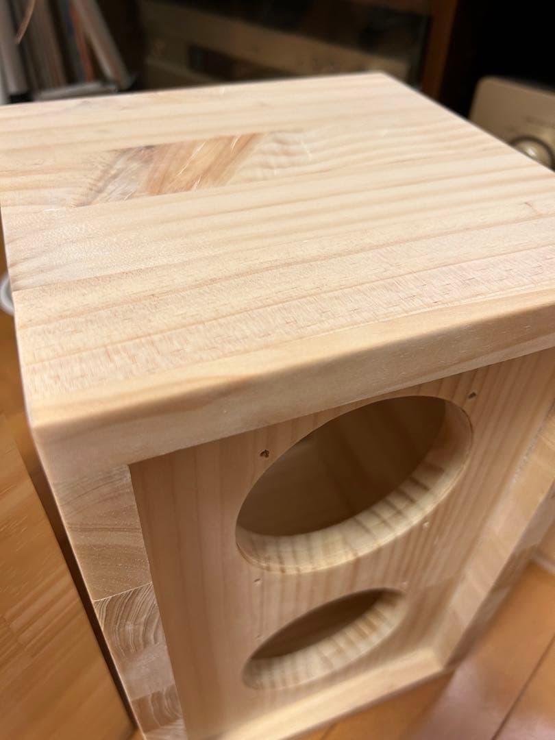 自作スピーカー フルレンジ パッシブラジエーター搭載型