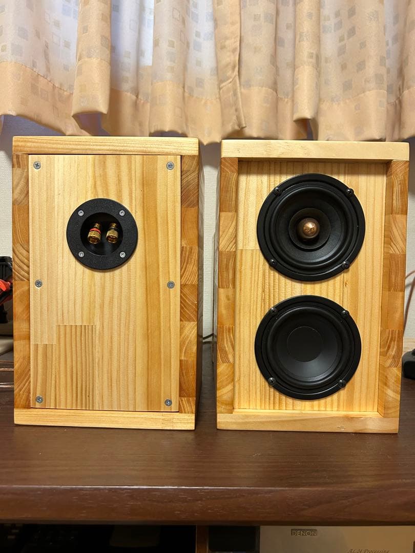 自作スピーカー フルレンジ パッシブラジエーター搭載型