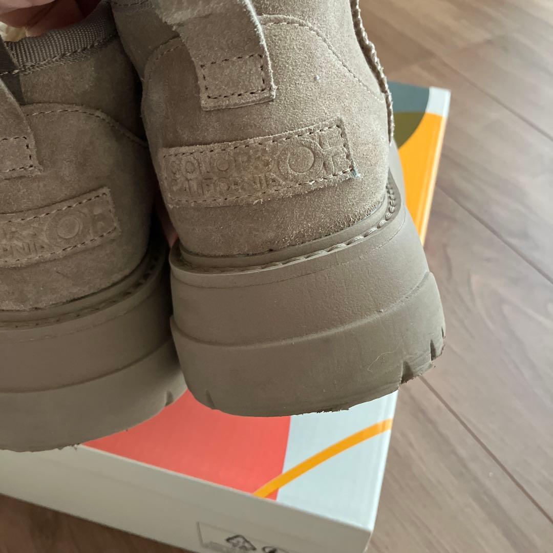 カラーズオフカリフォルニア　ブーツ　37