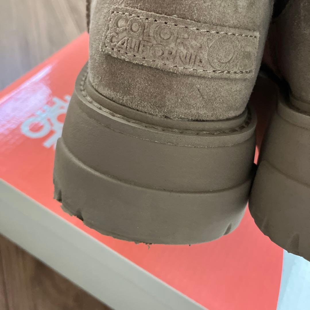 カラーズオフカリフォルニア　ブーツ　37