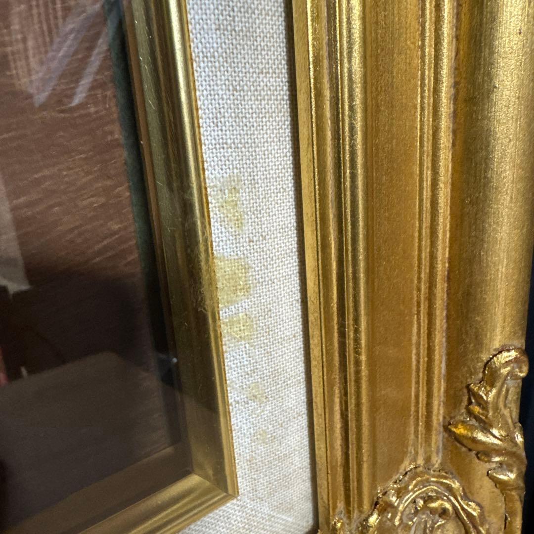 F10号　額縁　油彩額縁　油絵額縁　ガラス