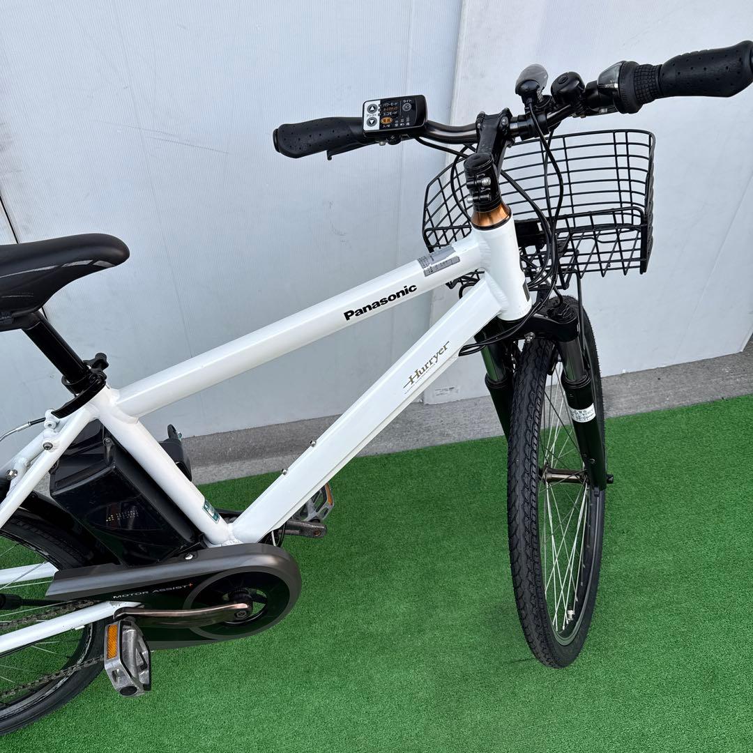 Panasonicパナソニック電動アシスト自転車26インチ スポーツ型 ホワイト