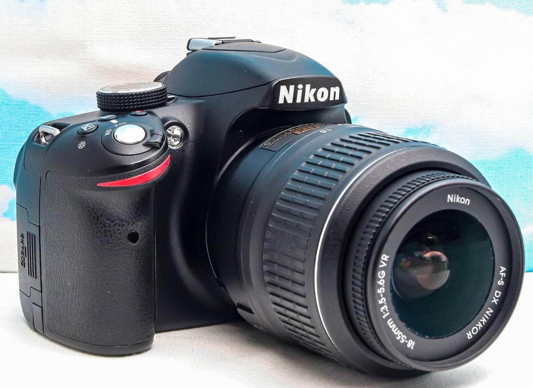 嬉しいダブルレンズ⭐️Nikon D3200⭐️スマホに転送できる⭐️動画OK