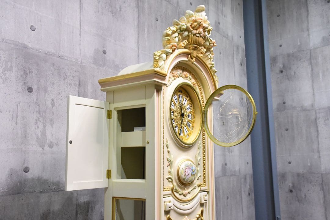 A9X イタリア コンソーニ ヘルムレ ロココ様式 ホールクロック