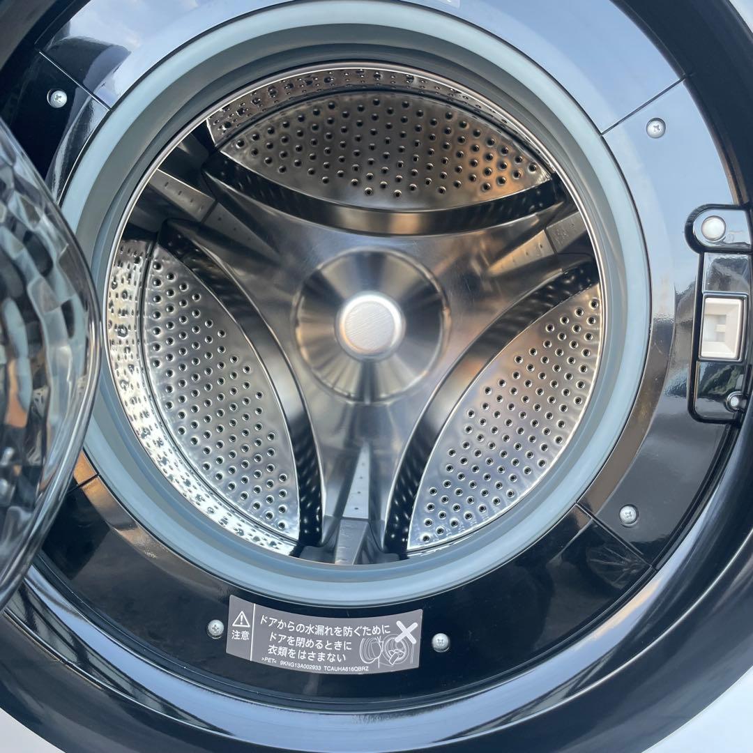 ★◯SHARP ドラム式洗濯機 ホワイト ES-S7E 左開き