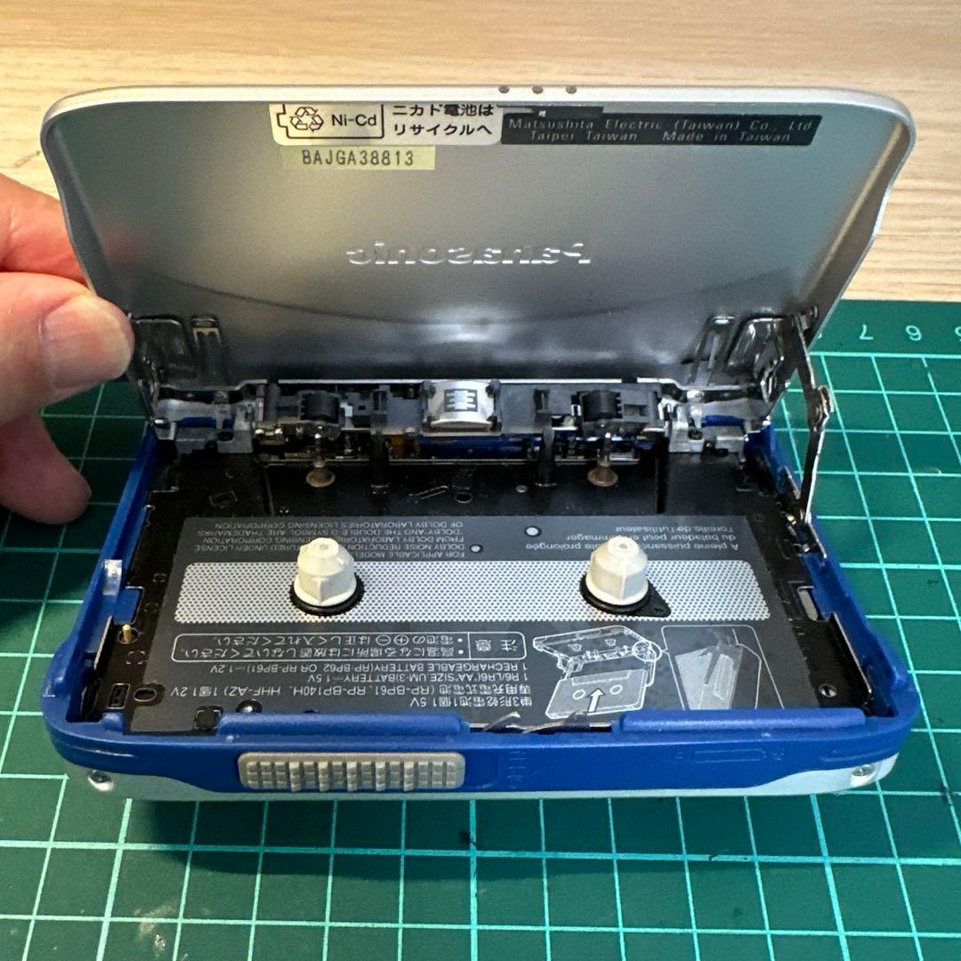 【極美DE修復品】Panasonic カセットプレーヤー RQ-SX41