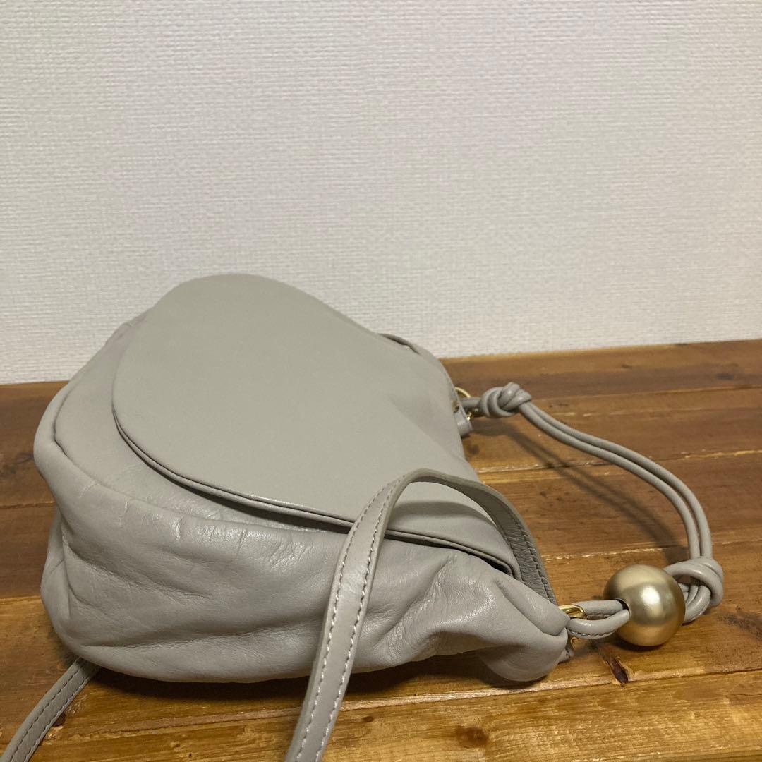 【美品】russet ×BEARDSLEY 本革　2WAY ショルダーバッグ