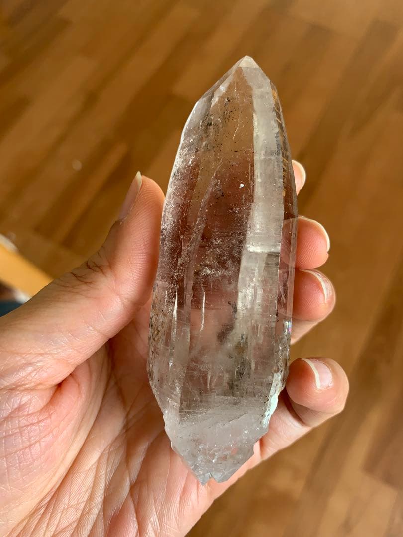 値下げ！ヒマラヤ水晶　パキスタン　 超クリアー　セルフヒールド　ＤＴ　虹あり