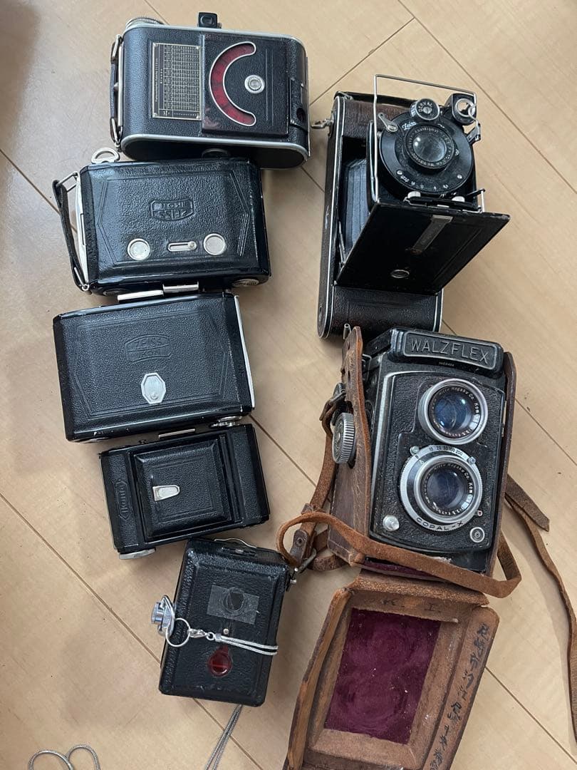 Zeiss Ikon Ikonta Tessar付きあり 蛇腹カメラ　7個セット