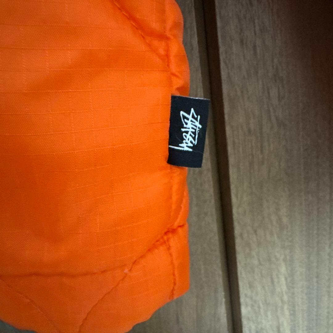 STUSSY ステューシー 刺繍キルティングジャケット ブルゾン